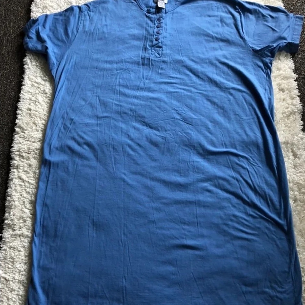 Sleep Shirt Pajamas Women’s Size‎ 1X Blue